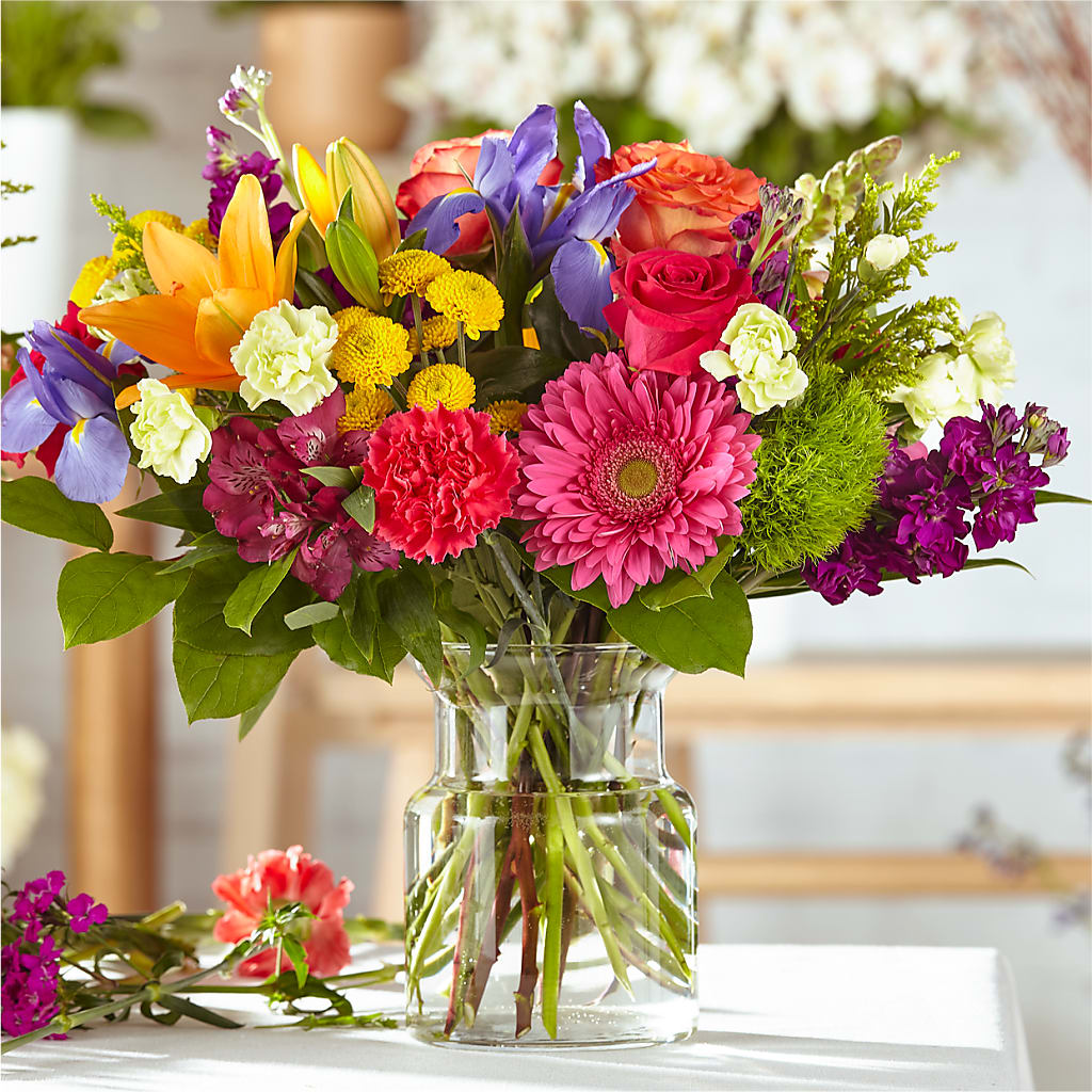 Bold & Bright – A Florist Original – MARAVILLA'S FLOWER SHOP, Sacramento CA