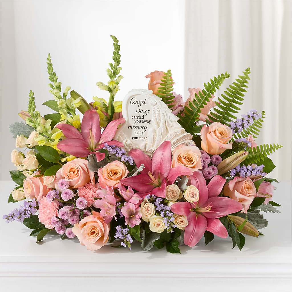Gentle Light Arrangement – MARAVILLA'S FLOWER SHOP, Sacramento CA