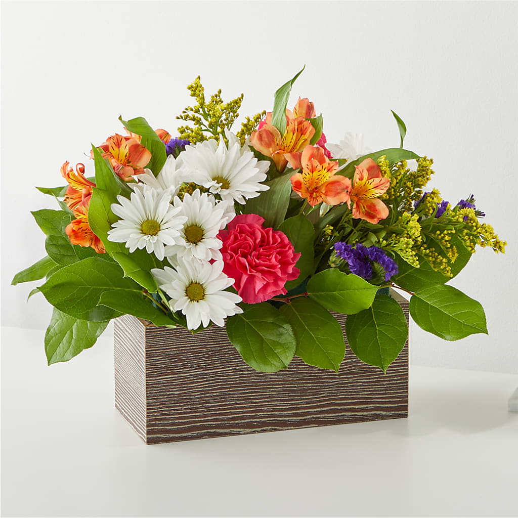 Oopsie Daisy Box Bouquet – MARAVILLA'S FLOWER SHOP, Sacramento CA
