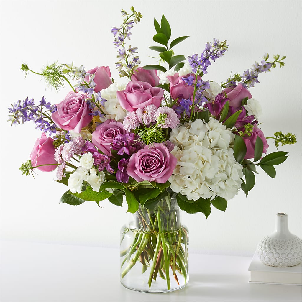 Violet Caress Bouquet – MARAVILLA'S FLOWER SHOP, Sacramento CA