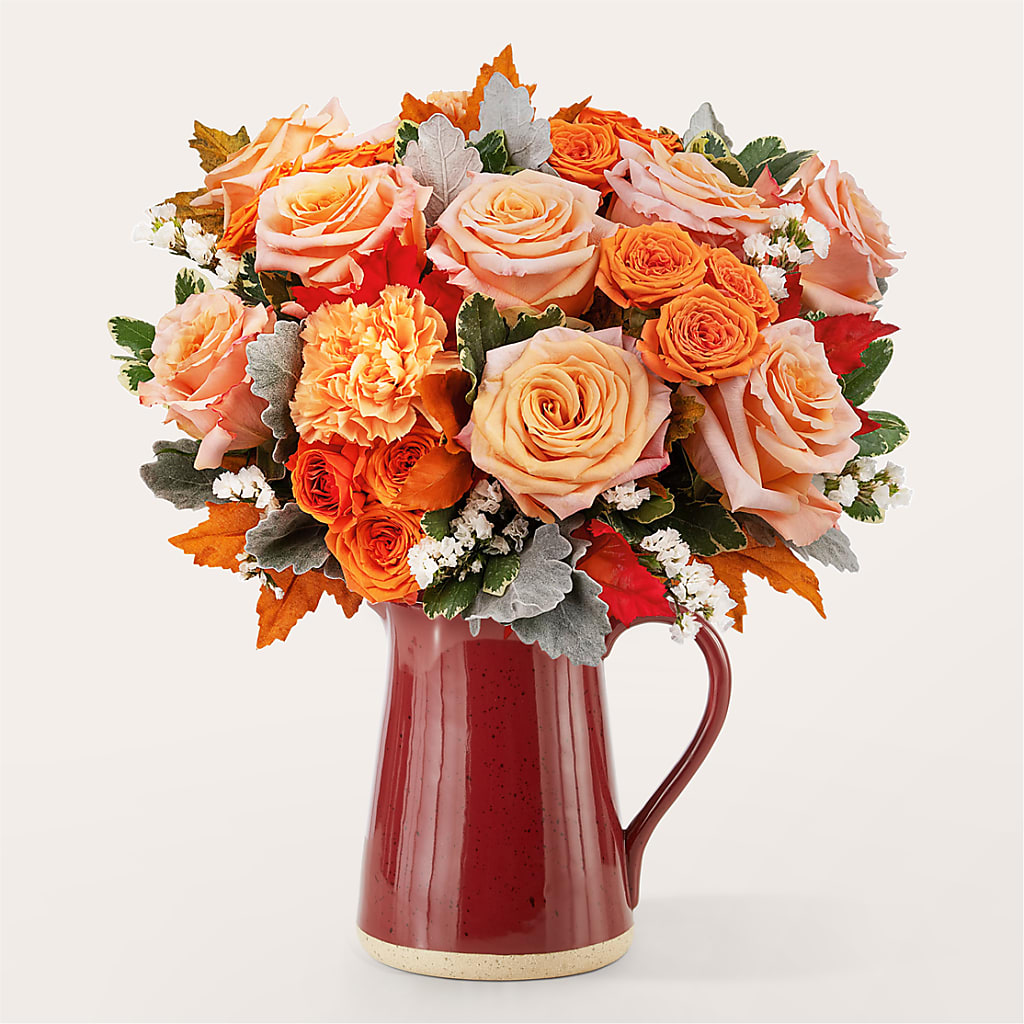 Pumpkin Pie Bouquet – MARAVILLA'S FLOWER SHOP, Sacramento CA
