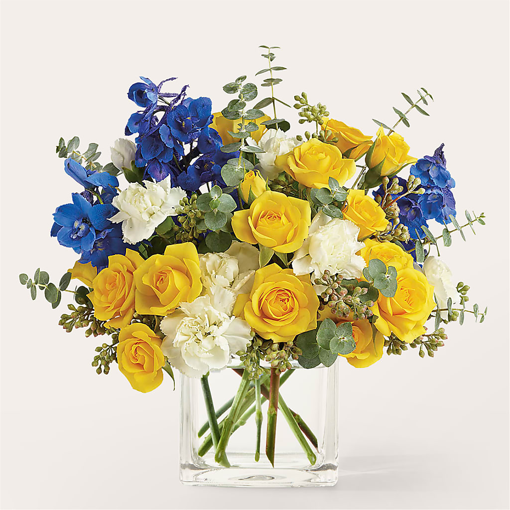 Sparkling Citrine Bouquet – MARAVILLA'S FLOWER SHOP, Sacramento CA