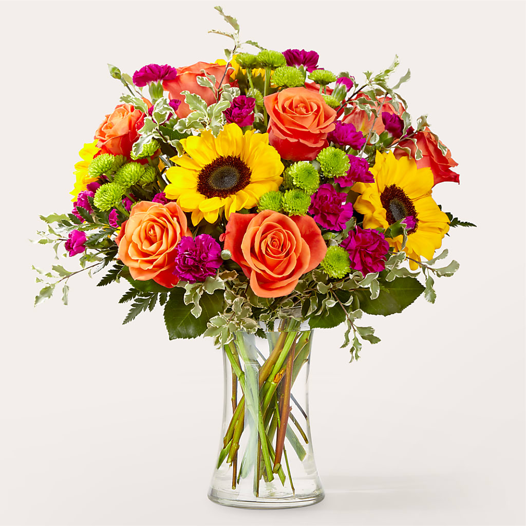 Warmth & Light Bouquet – MARAVILLA'S FLOWER SHOP, Sacramento CA
