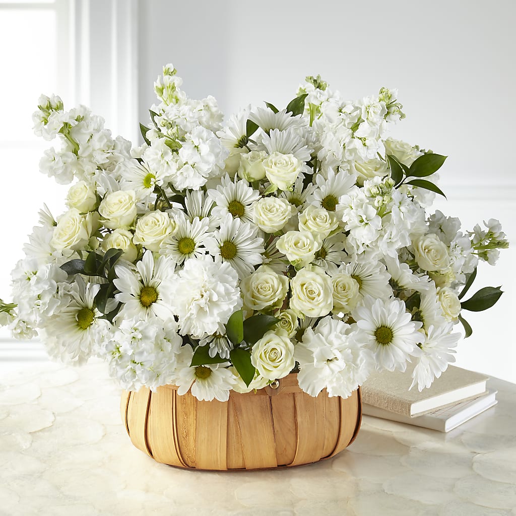 Graceful Garden Basket – MARAVILLA'S FLOWER SHOP, Sacramento CA