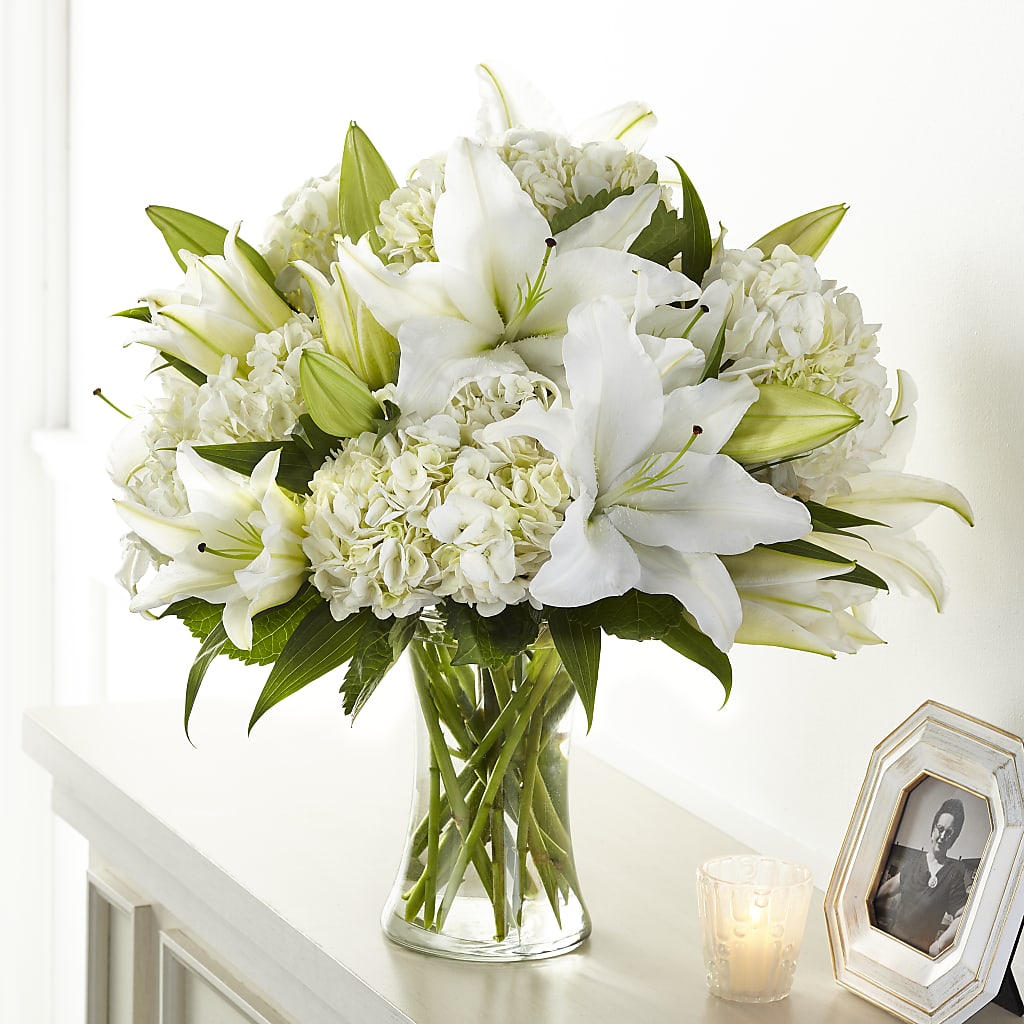 Compassionate Lily Bouquet – MARAVILLA'S FLOWER SHOP, Sacramento CA
