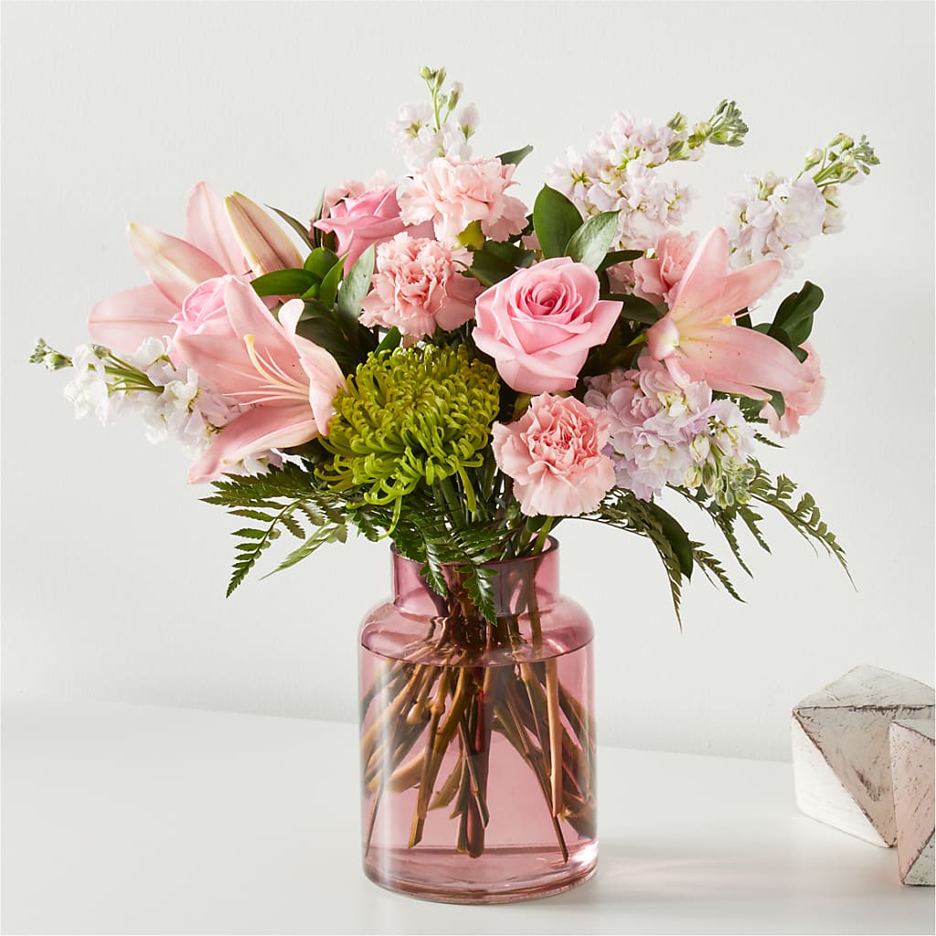 Pretty in Pink Bouquet – MARAVILLA'S FLOWER SHOP, Sacramento CA