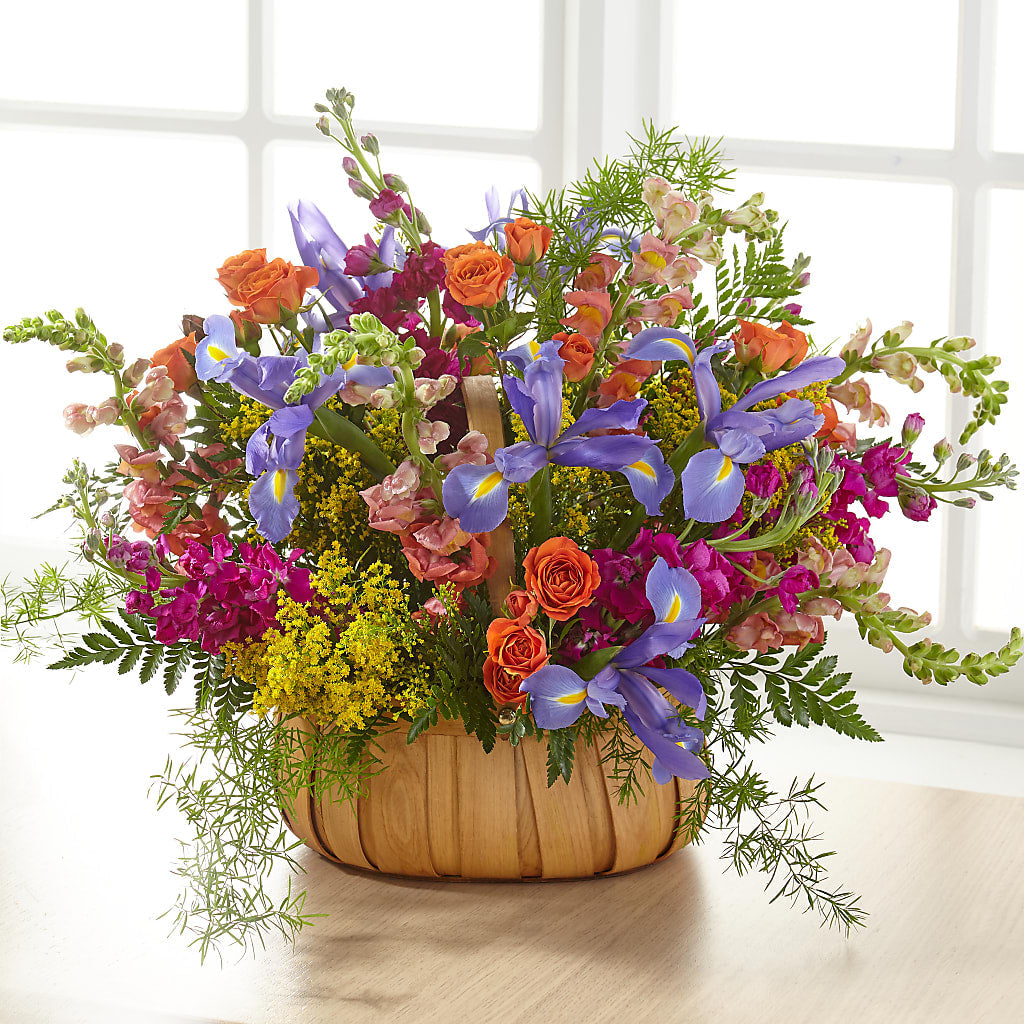Garden of Life Basket – MARAVILLA'S FLOWER SHOP, Sacramento CA