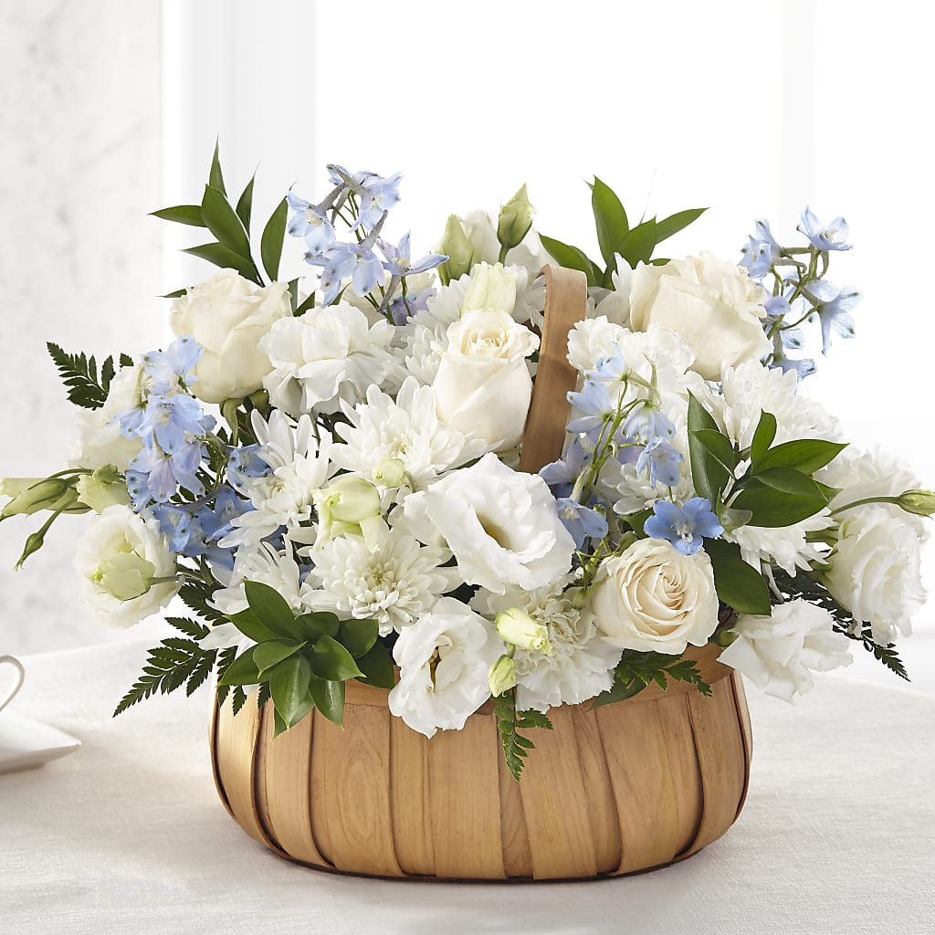 Sincerely Heartfelt Basket – MARAVILLA'S FLOWER SHOP, Sacramento CA