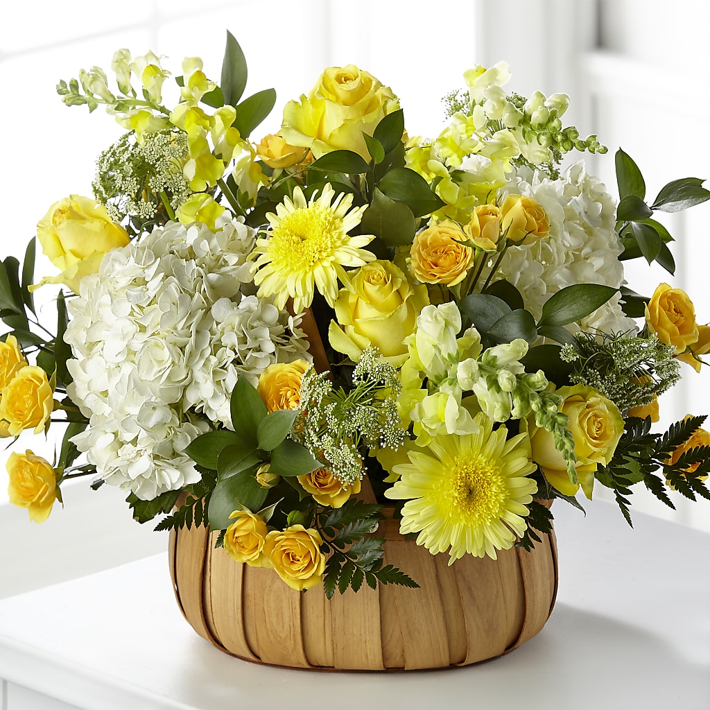Rustic Remembrance Basket – MARAVILLA'S FLOWER SHOP, Sacramento CA