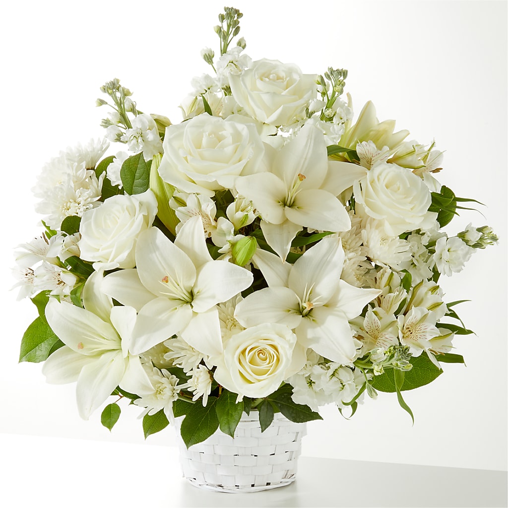 Peaceful Reflections Arrangement – MARAVILLA'S FLOWER SHOP, Sacramento CA