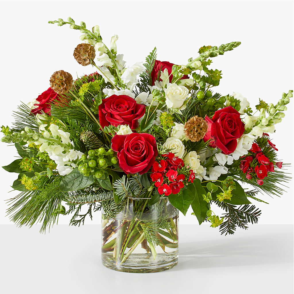 Deck the Halls Bouquet – MARAVILLA'S FLOWER SHOP, Sacramento CA