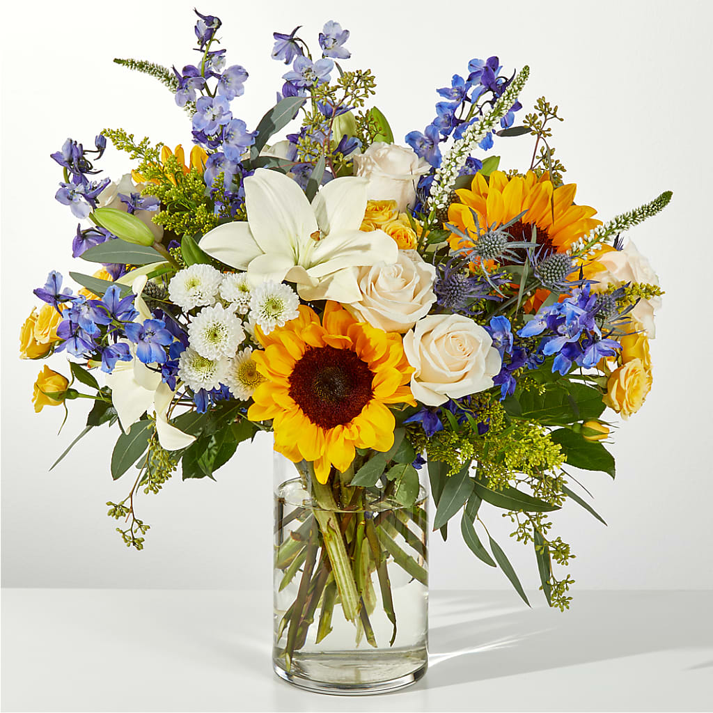 Wonderfully Sunny Bouquet – MARAVILLA'S FLOWER SHOP, Sacramento CA