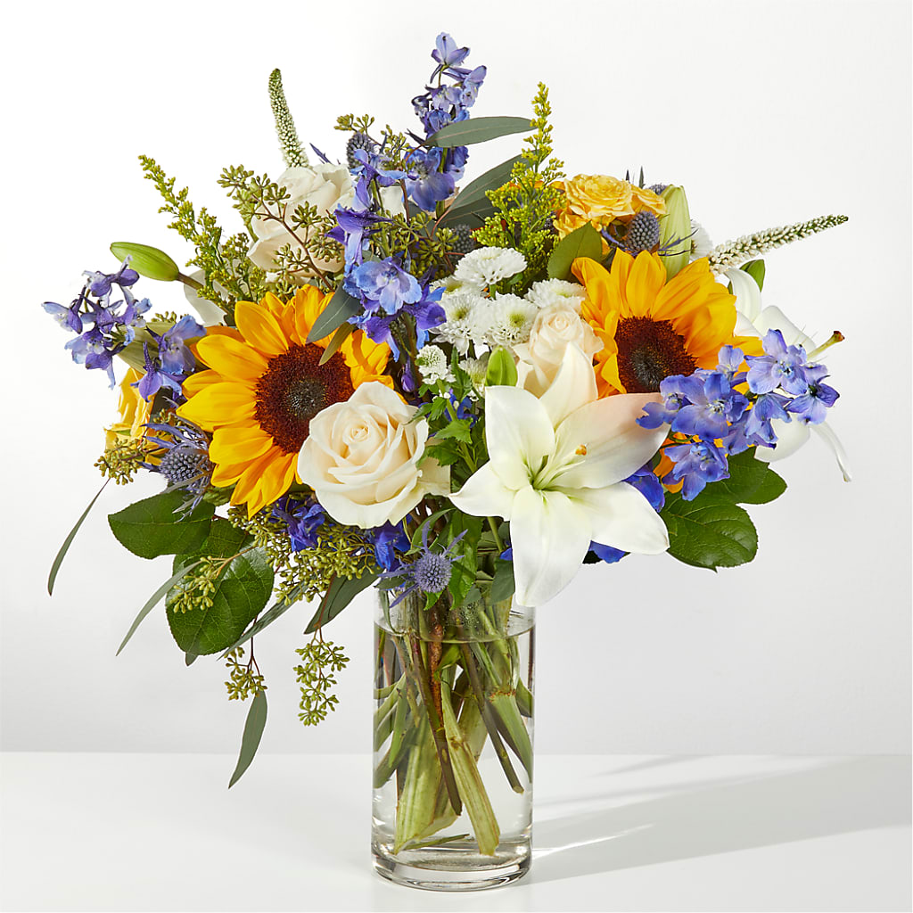 Wonderfully Sunny Bouquet – MARAVILLA'S FLOWER SHOP, Sacramento CA