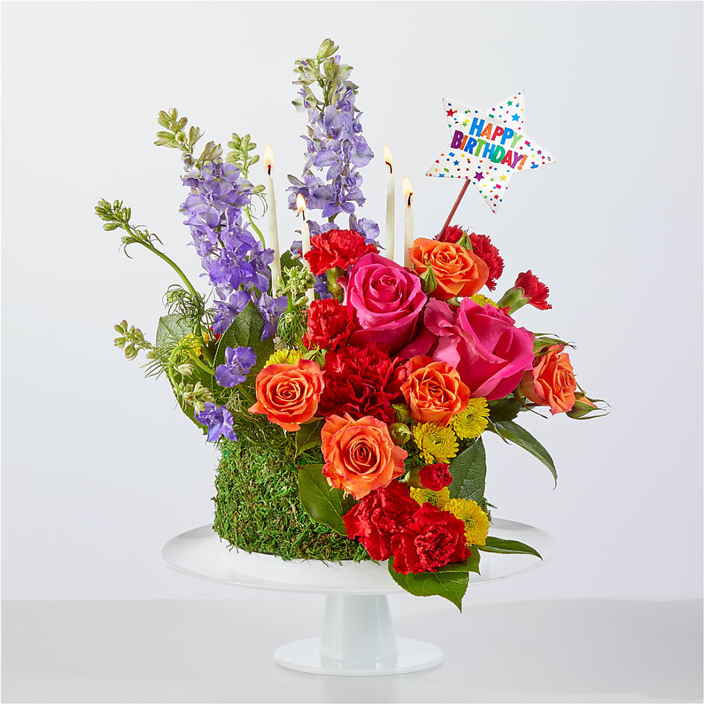 Best Year Yet Floral Cake – MARAVILLA'S FLOWER SHOP, Sacramento CA