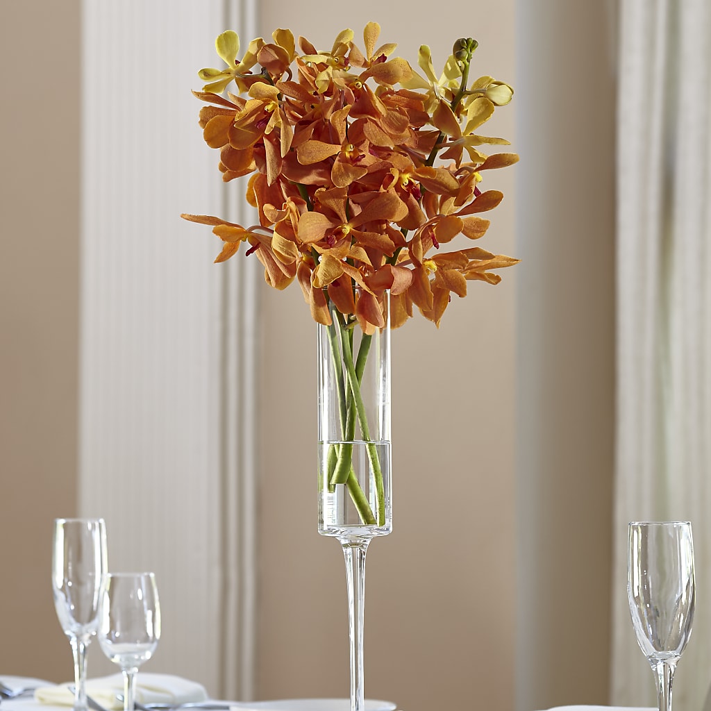 Orange Mokara Bouquet – MARAVILLA'S FLOWER SHOP, Sacramento CA