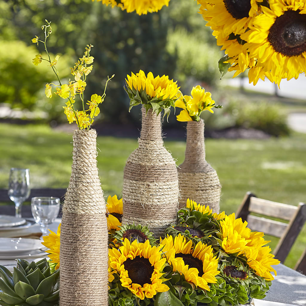Sublime Garden Centerpiece – MARAVILLA'S FLOWER SHOP, Sacramento CA