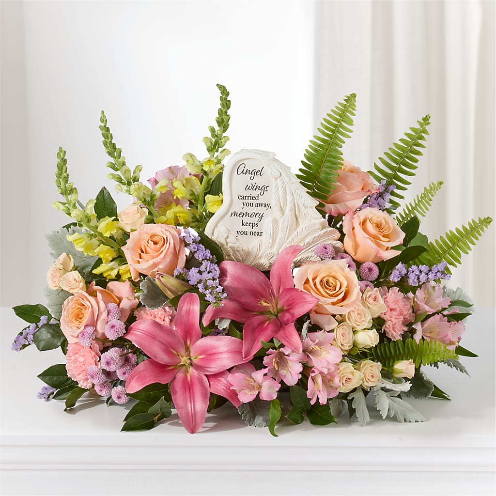 Gentle Light Arrangement – MARAVILLA'S FLOWER SHOP, Sacramento CA