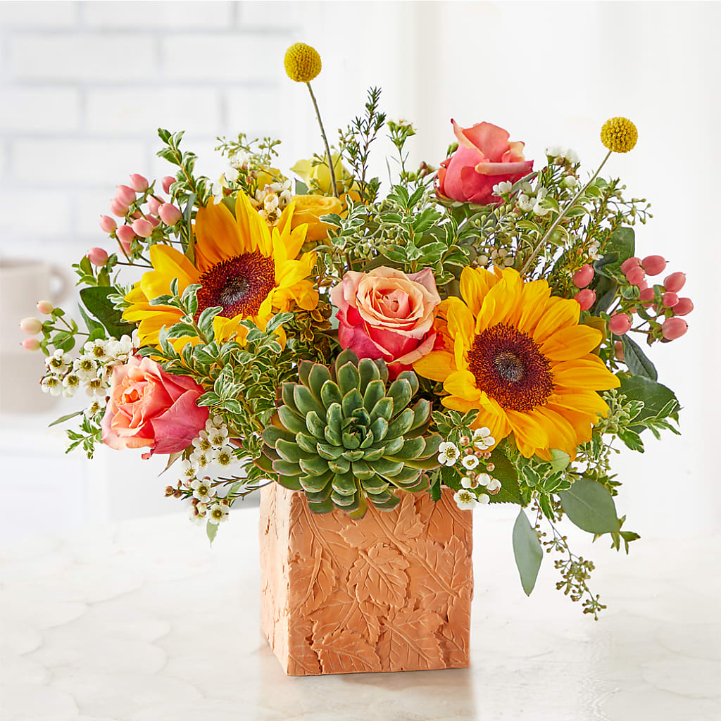Sunflower Season Bouquet – MARAVILLA'S FLOWER SHOP, Sacramento CA