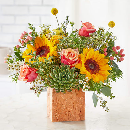 Sunflower Season Bouquet – MARAVILLA'S FLOWER SHOP, Sacramento CA