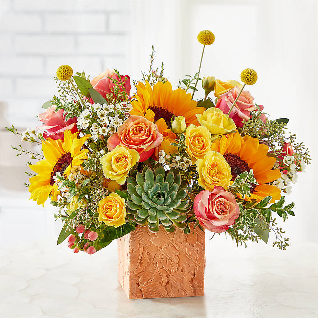 Sunflower Season Bouquet – MARAVILLA'S FLOWER SHOP, Sacramento CA