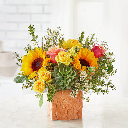 Sunflower Season Bouquet – MARAVILLA'S FLOWER SHOP, Sacramento CA