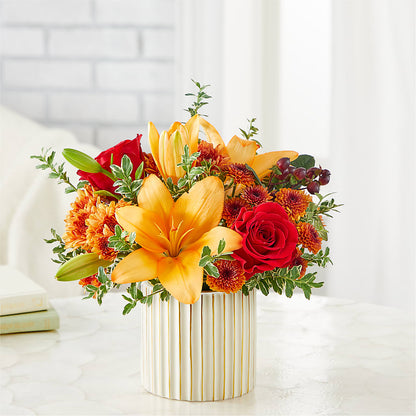 Scarlet Skies Bouquet – MARAVILLA'S FLOWER SHOP, Sacramento CA