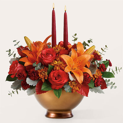 Fruits of Fall Centerpiece – MARAVILLA'S FLOWER SHOP, Sacramento CA