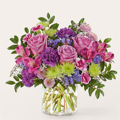 Glass Half Full Bouquet – MARAVILLA'S FLOWER SHOP, Sacramento CA