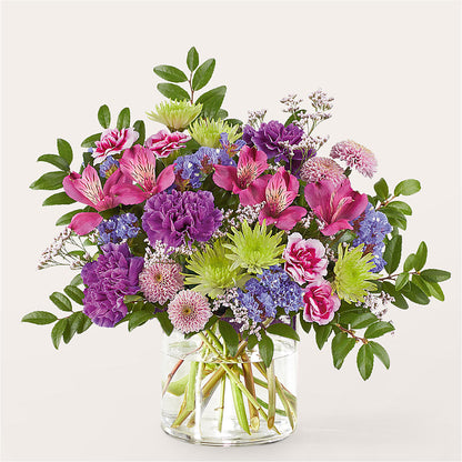 Glass Half Full Bouquet – MARAVILLA'S FLOWER SHOP, Sacramento CA