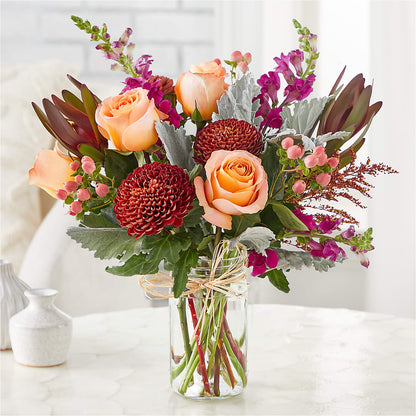 Moody Hues Bouquet – MARAVILLA'S FLOWER SHOP, Sacramento CA