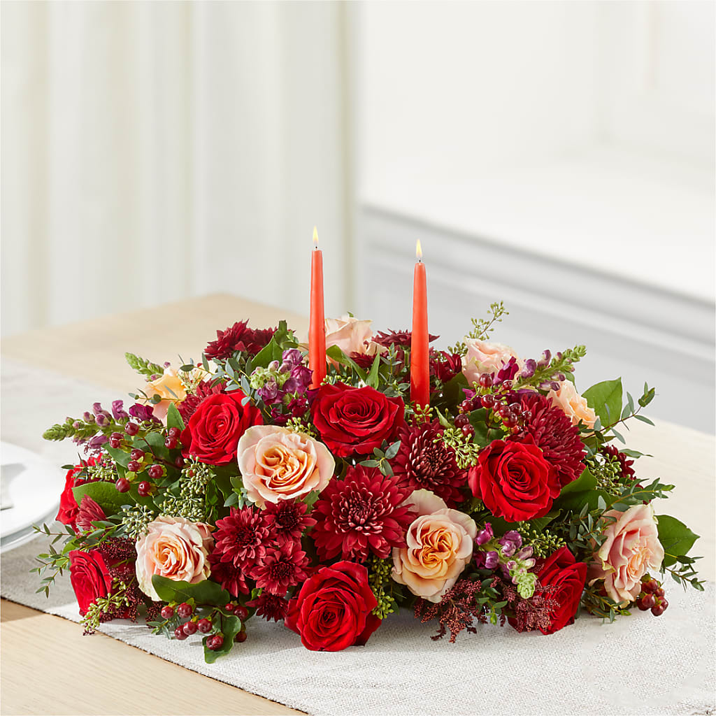 Most Thankful Centerpiece – MARAVILLA'S FLOWER SHOP, Sacramento CA